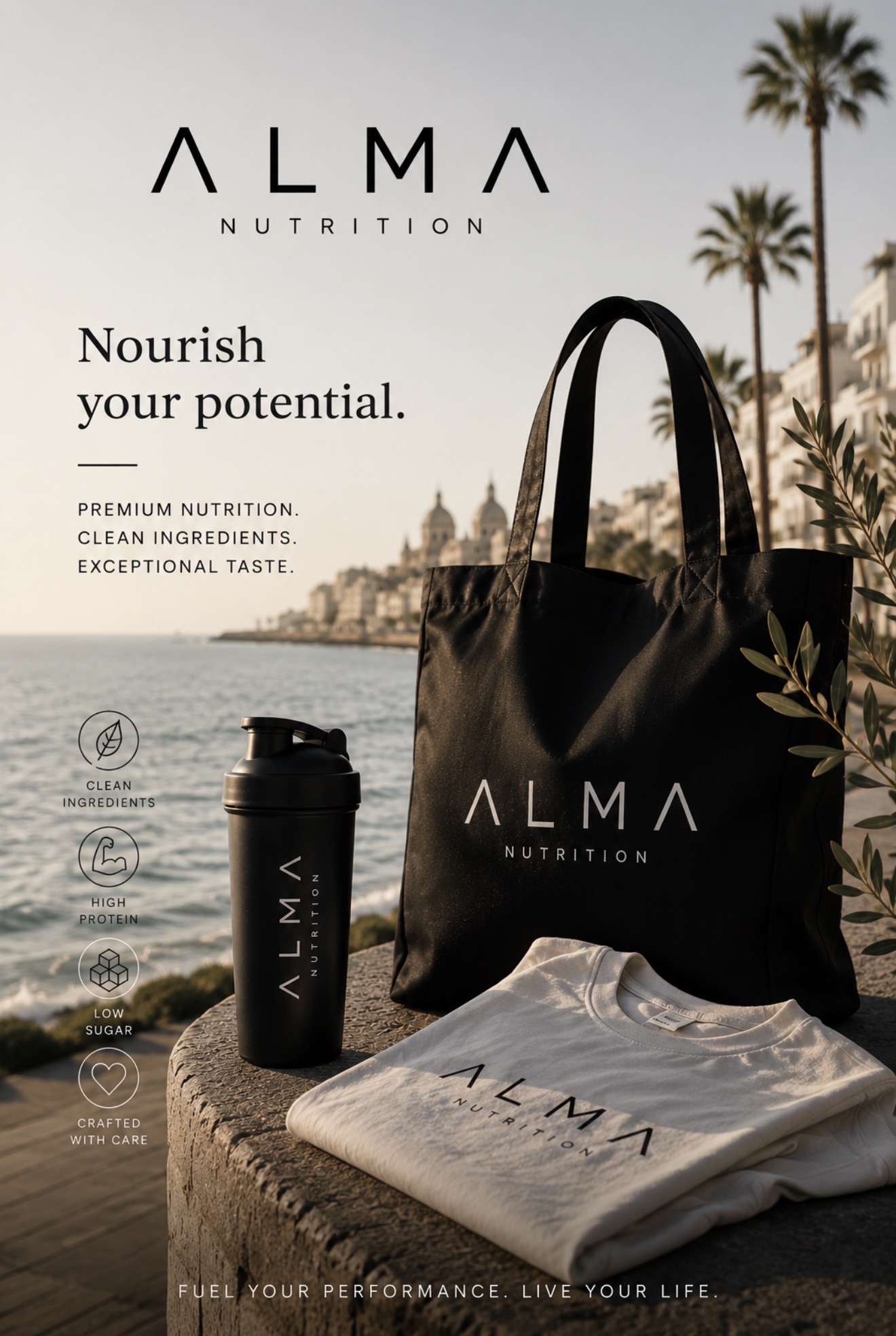 Alma Nutrition merchandise
